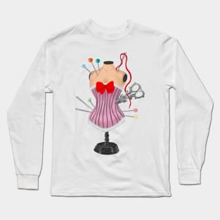 dress form torso Long Sleeve T-Shirt